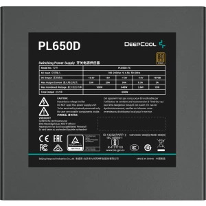 Deepcool PL650D, 80+ Bronze, 650W