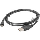 Cablu periferice Lanberg USB tip A 2.0 Male la micro USB 2.0 Male, 1 m, Negru
