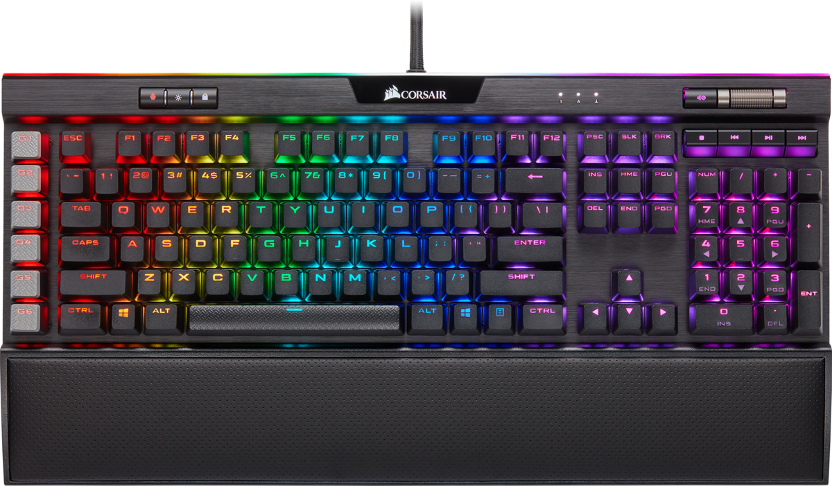 Tastatura Gaming Corsair K95 RGB Platinum XT Cherry MX Speed Mecanica