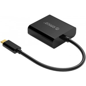 Orico XD-125 USB Tip-C Male la DVI Female, negru