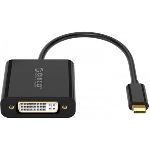 Orico XD-125 USB Tip-C Male la DVI Female, negru